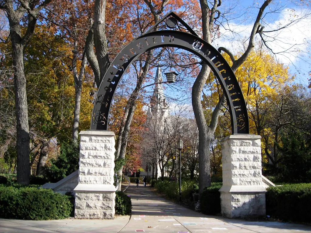 Northwestern University Campus Arch